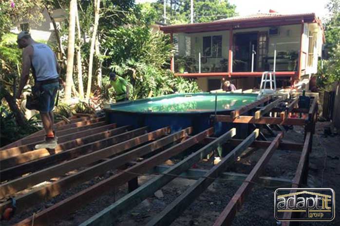 Outdoor Timber Pool Deck Pre Build