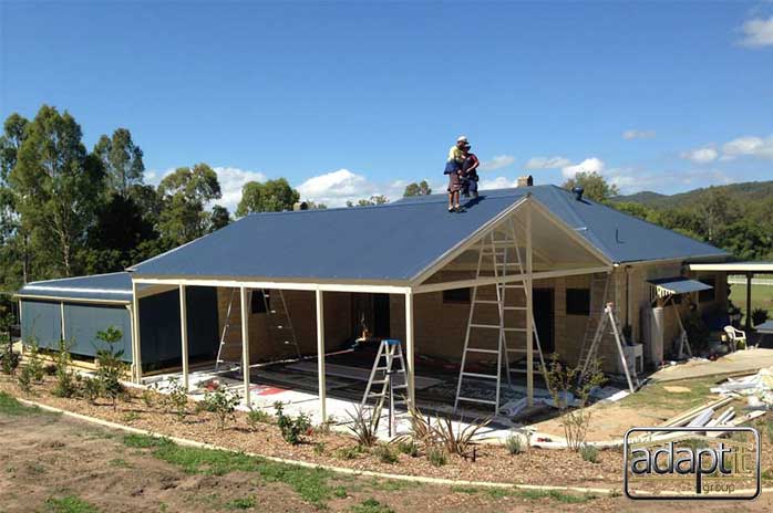 Largest Insulated Gable Roof