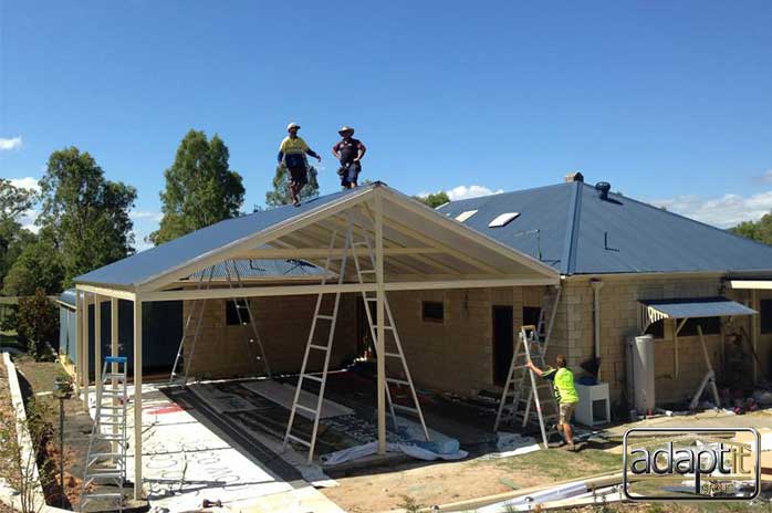 Largest Insulated Gable Roof