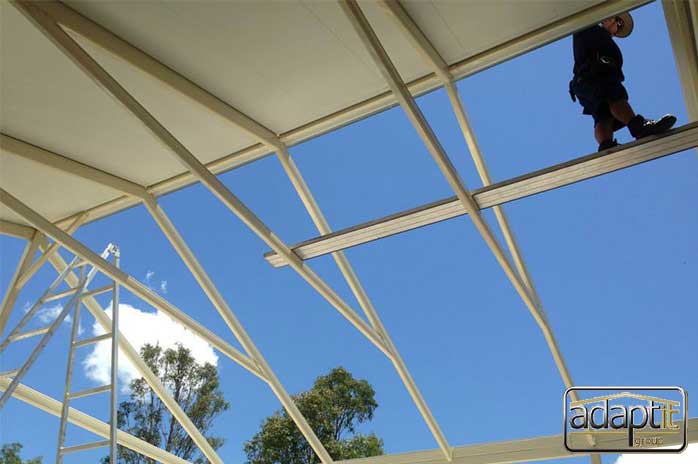 Largest Insulated Gable Roof