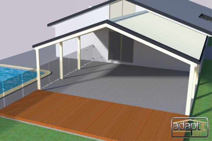 3D Patio & Pool Design
