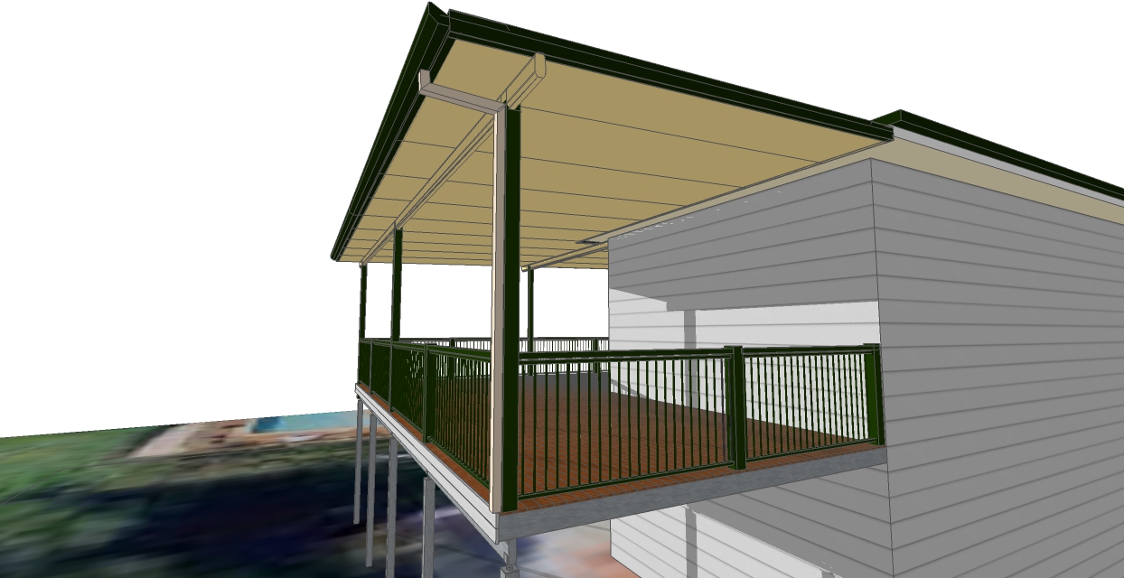 Brisbane City Views!! Kwila Deck & Insulated Patio Roof in Holland Park