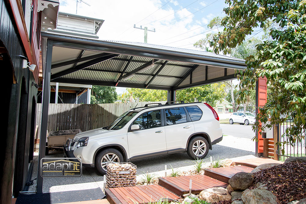 Pitched Roof Carport Design Brisbane