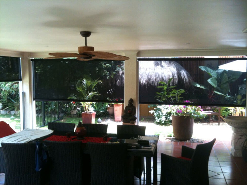 Roller Blind Enclosure Patio