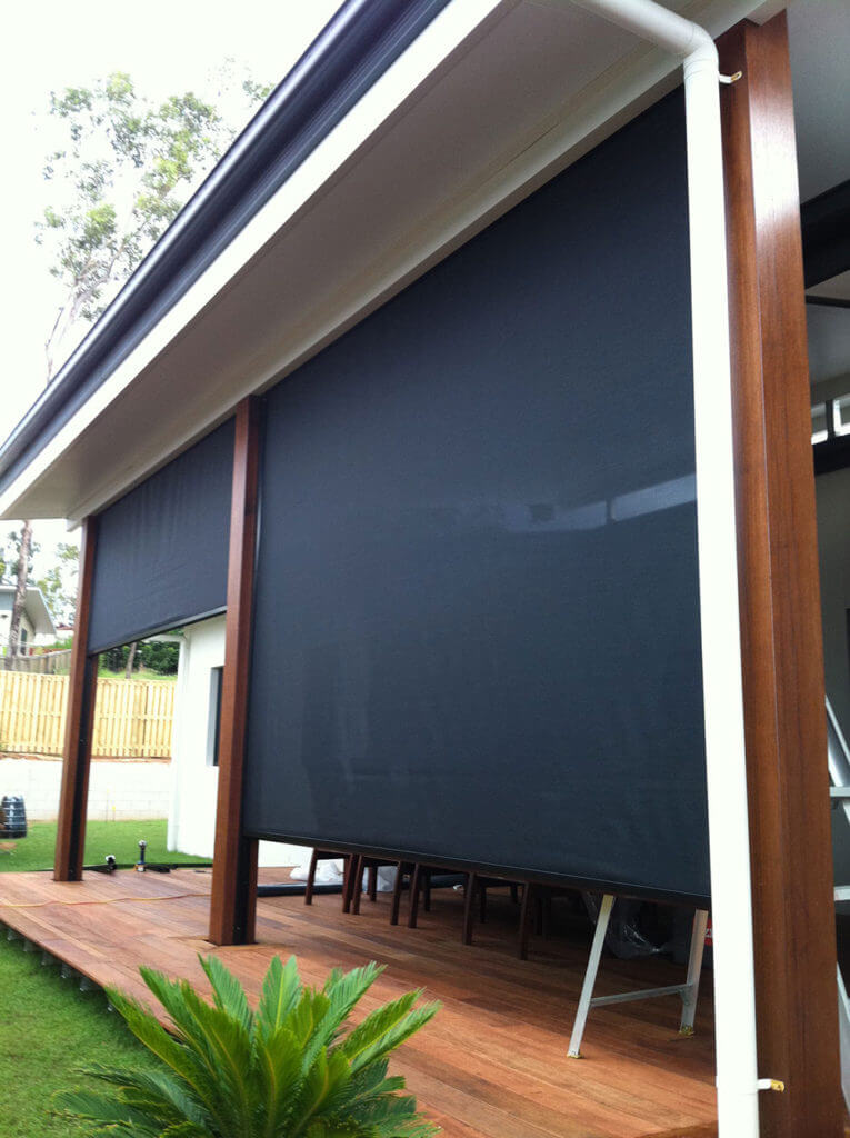 Patio Roller Screens Brisbane